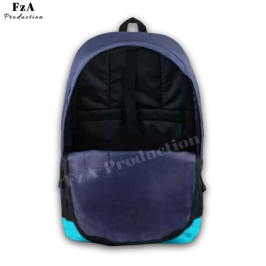 Tas Ransel Punggung Distro Casual Pria Wanita / Tas Ransel Laptop Original - FzA GRATIS Dompet Sakko HP