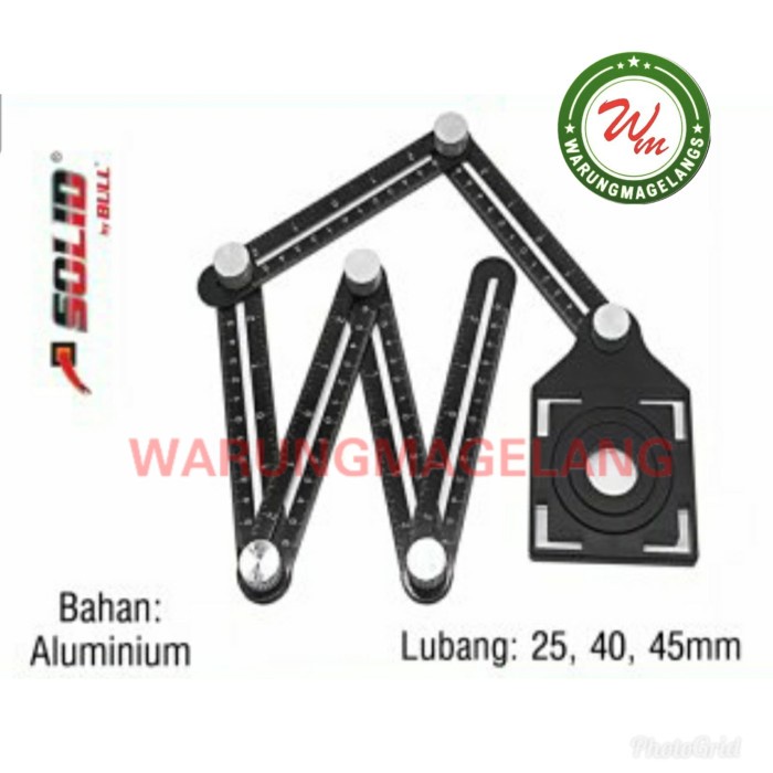 

Penggaris siku lipat Ukur 6 Sisi Angleizer hole Sudut Angle Izer GRATIS ONGKIR EKSTRA