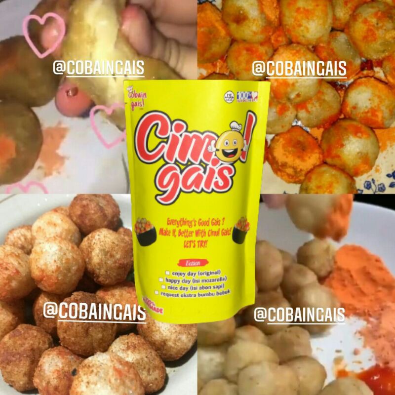 

MURAH! ENAK! ISI BYK! Cimol Keju / Abon / Original