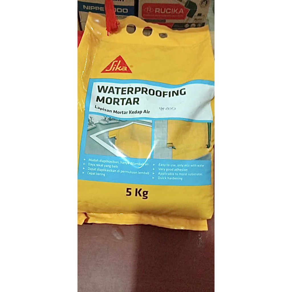 Sika water proofing lapisan mortar kedap air 5 kg
