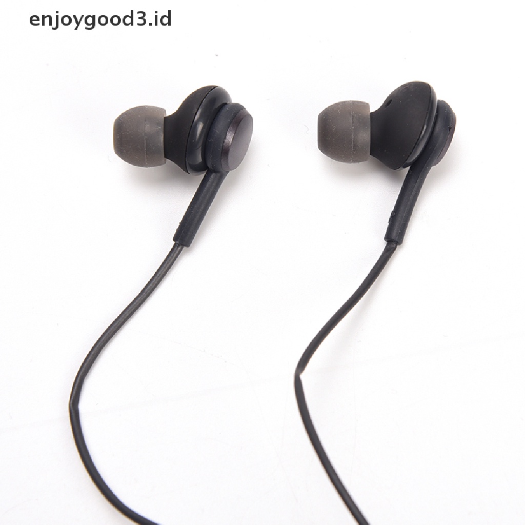 (Id) Earphone In Ear Stereo Super Bass Dengan Kabel Jack 3.5mm + Mic Untuk Handphone