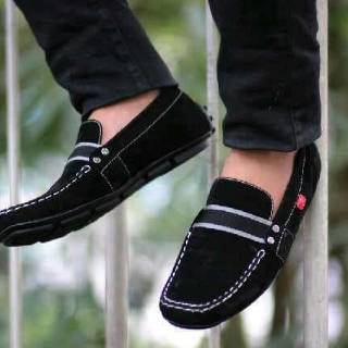 TERLARIS sepatu  slip on pria  slop bloes mocasin casual  