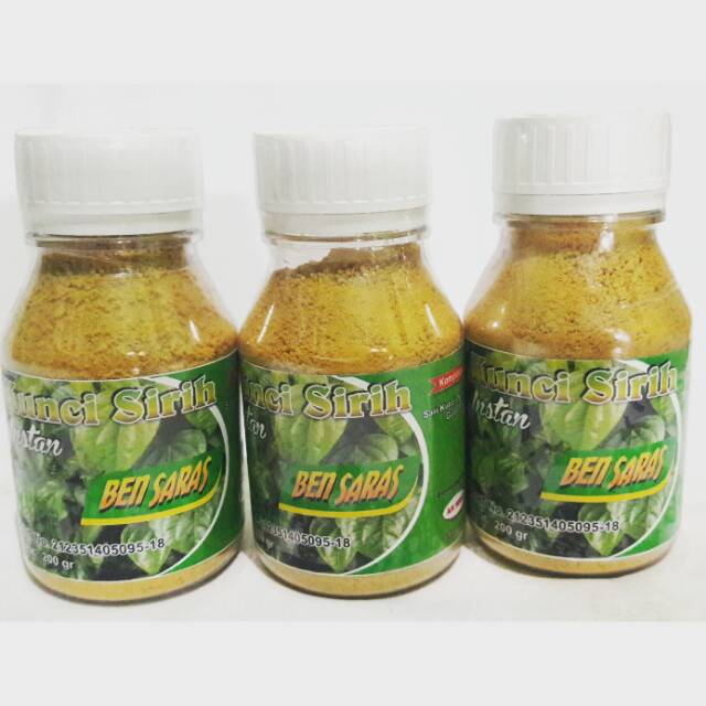 

KUNCI SIRIH MINUMAN HERBAL INSTAN BEN SARAS 200g