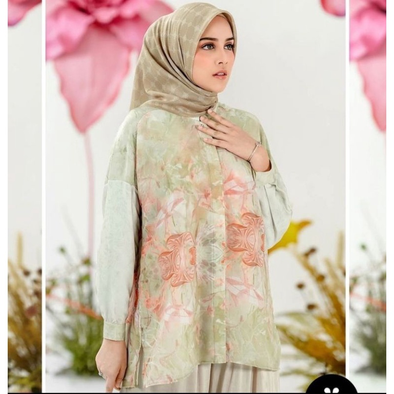 Valvia top buttonscarves x riamiranda