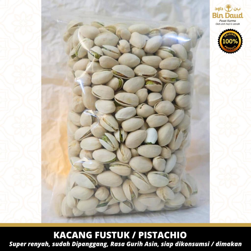 

Kacang Fustuk Pistachio 500g Kacang khas Arab Pistacio Panggang Siap Makan