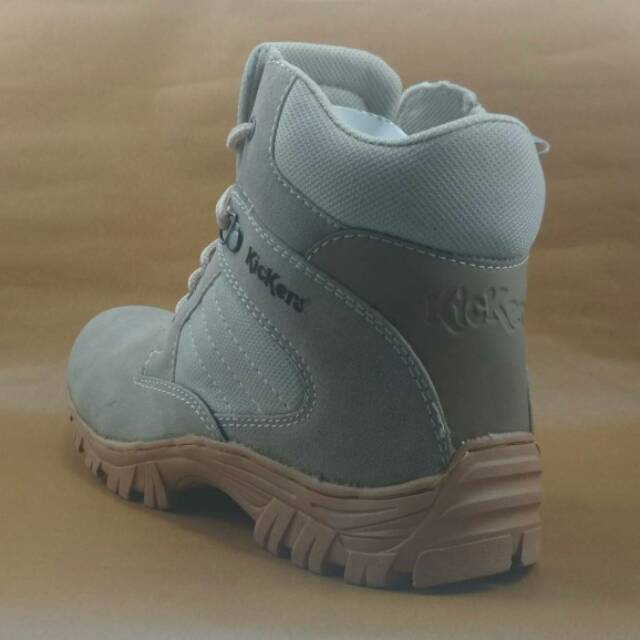 Sepatu casual Boots safety pria original sepatu kickers delta Suede +safety termurah sepatu touring