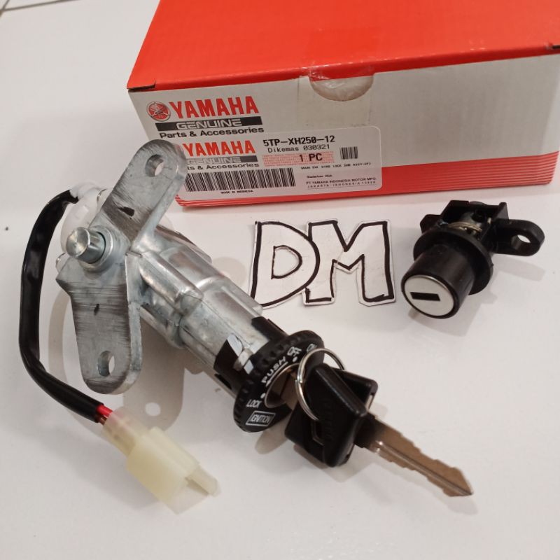 main switch kunci kontak set kunci jok Jupiter Z lama burhan Vega R new 5TP-XH250-12 asli original Y