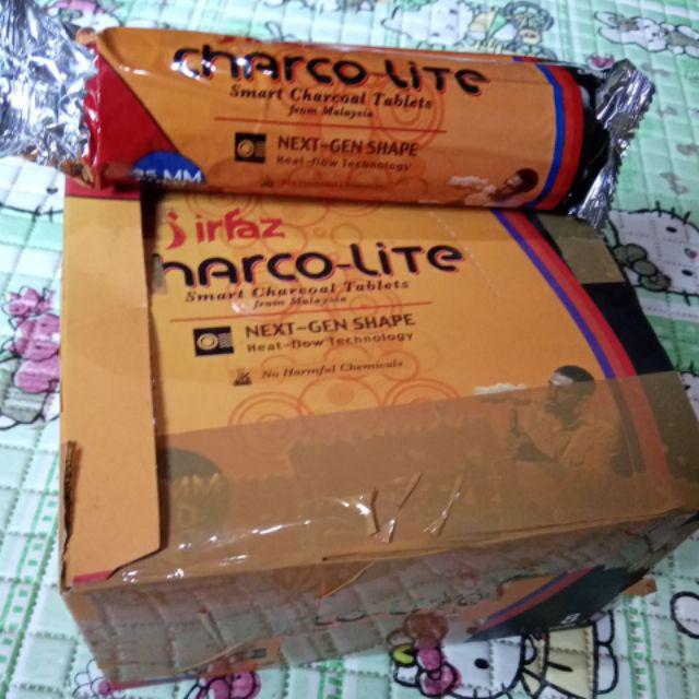 Arang Magic Charco Lite 10 Biji Charcoal Briket / Bricket Untuk Dupa Sisha Buhur / Bukhur / Bukhoor