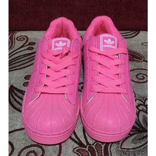 hot pink shell toe adidas