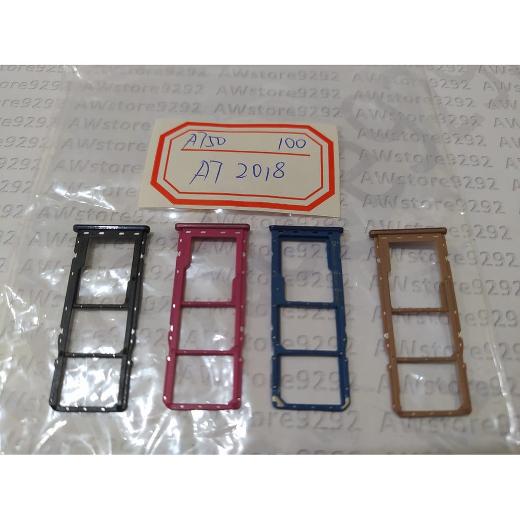 Slot Tempat Dudukan Kartu Simcard Sim card Lock Simtray Sim Tray Samsung A7 2018 A750