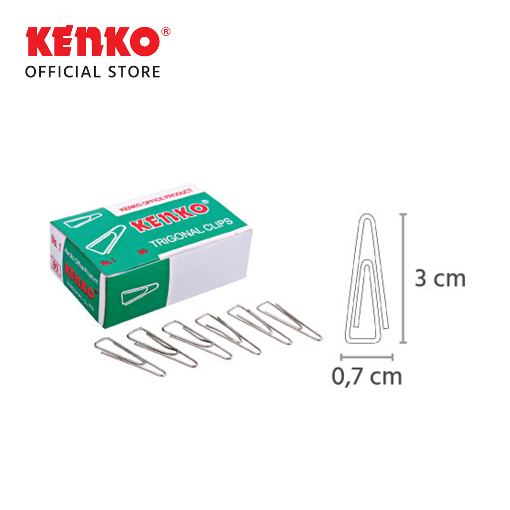 

SOS Paper Clip KENKO No 1 (10 ktk) / Trigonal Clip