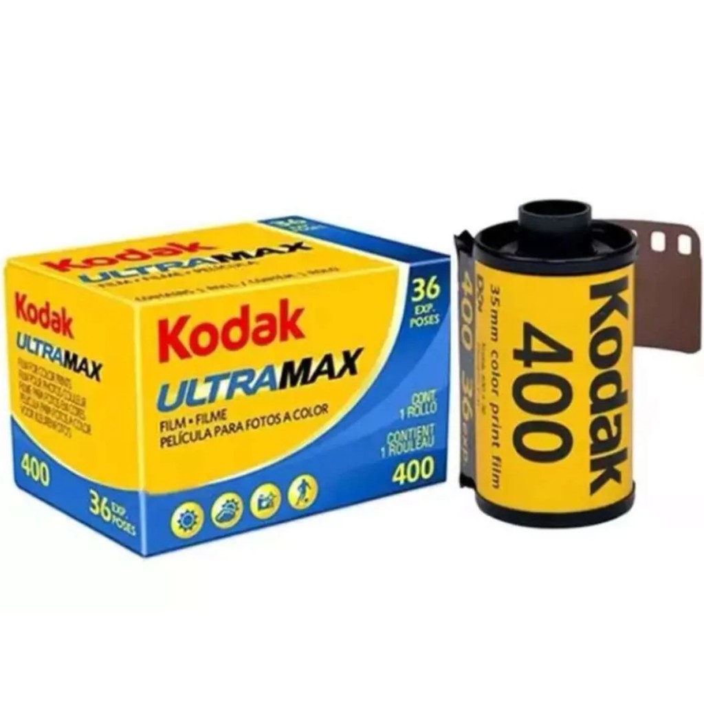 Jual Kodak Ultramax 400 Fresh Roll Film Kamera Analog Indonesia|Shopee  Indonesia