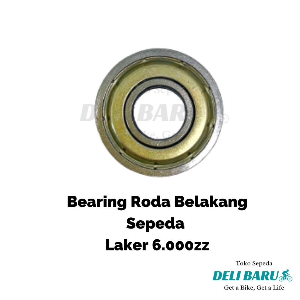 Bearing roda belakang sepeda 6000 zz 6000zz