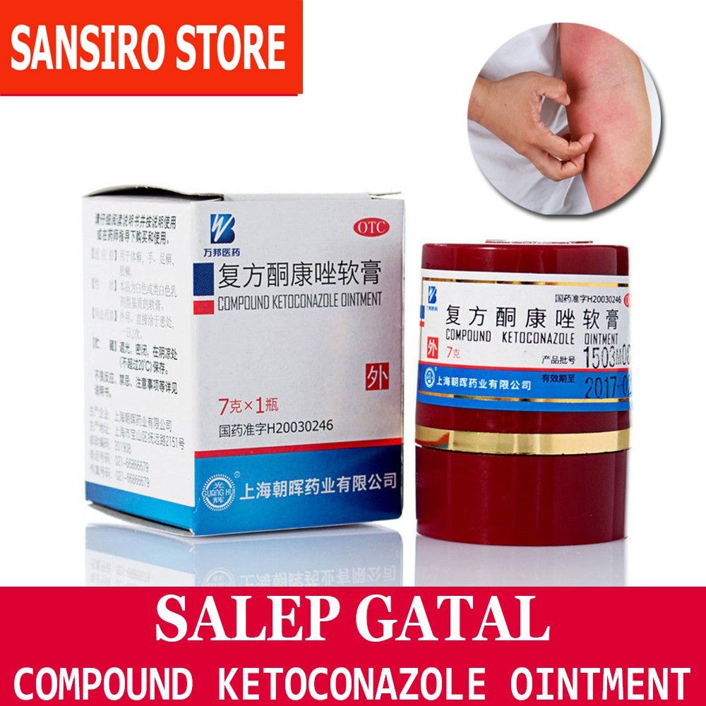 Salep KL BL Gatal Ampuh Compound Ketoconazole Cream - Salep Penyakit Kulit Anti Jamur Panu Kurap