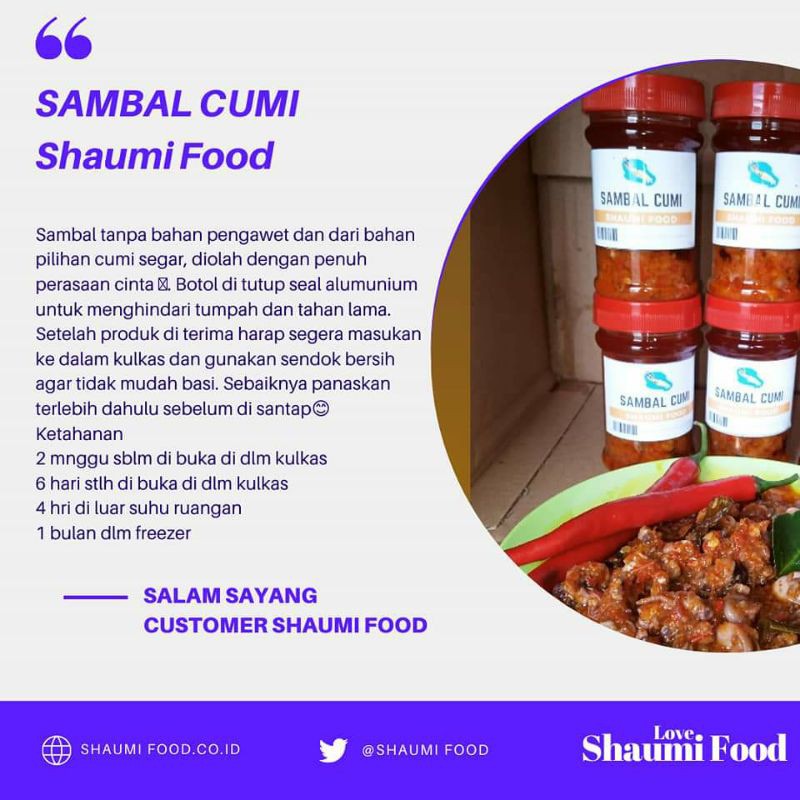 

SAMBAL CUMI KHAS INDRAMAYU