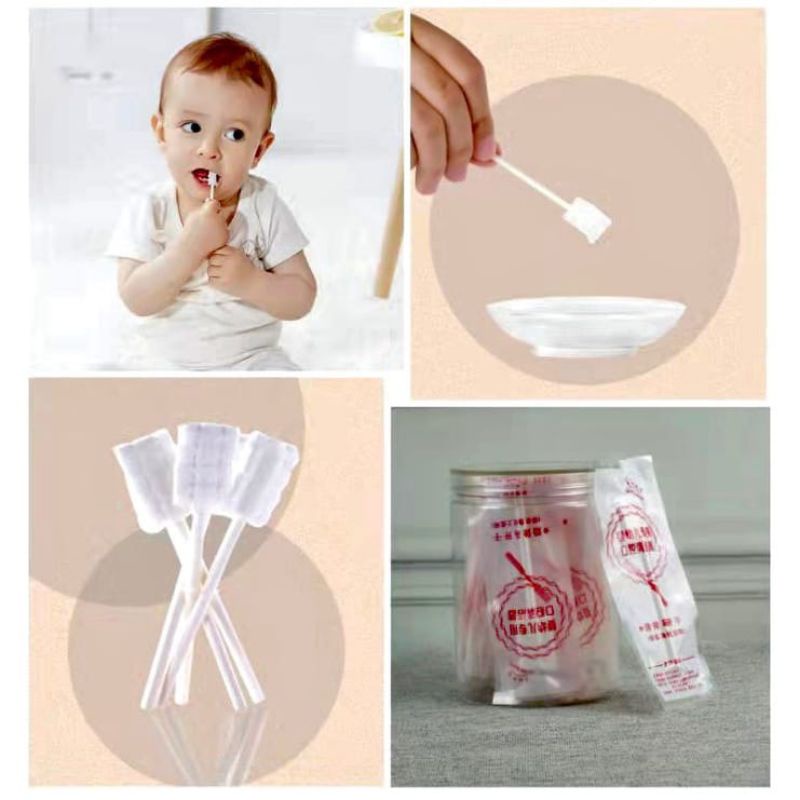 Sikat lidah bayi sikat lidah kassa Pembersih Lidah Kasa Kassa Pembersih Lidah Mulut  Bayi Baby Mouth Cleaner Baby Oral Cleaner Kapas Batang Sikat Gigi Sikat Bayi Lidah Untuk BayiMulut Bayi Pembersih Lidah KASA LIDAH Bayi sikat lidah bayi sikat lidah kassa