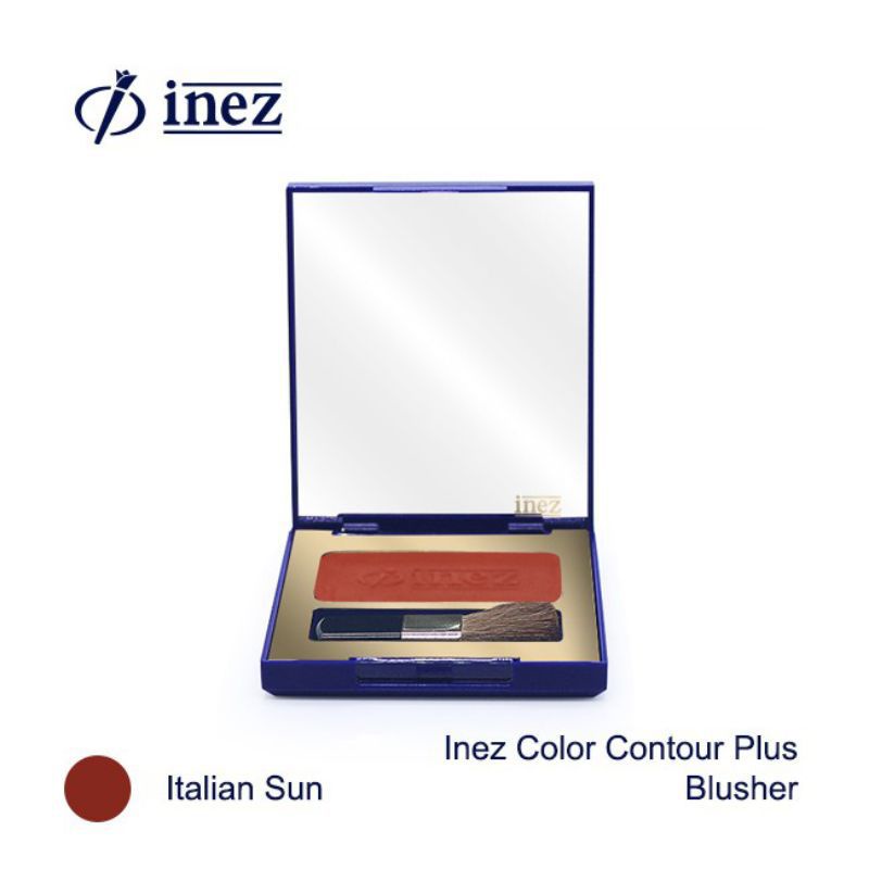 INEZ Color Contour Plus Blusher With Brush - 6g