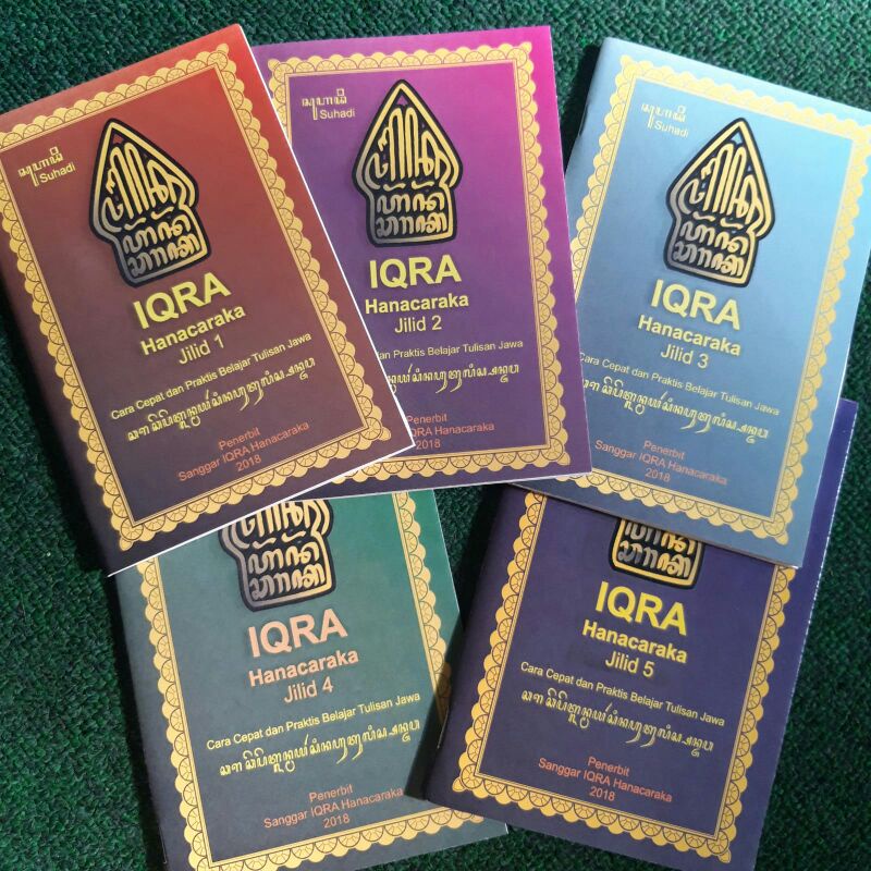Iqra Hanacaraka satu jilid custom