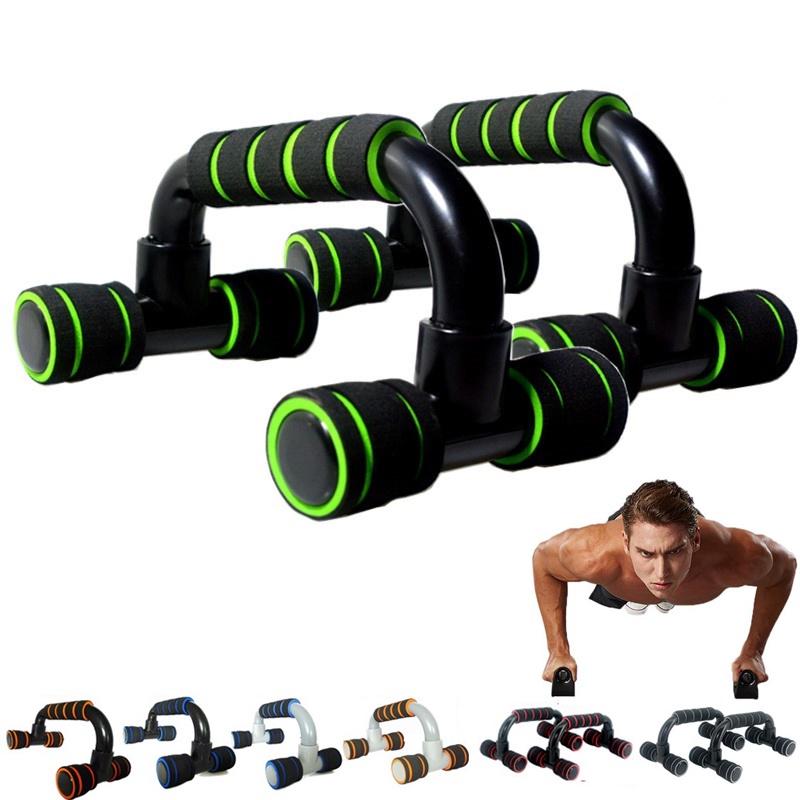 TERBARU ALAT OLAHRAGA STAND BAR  Push Up Olahraga Fitness Equipment Pegangan Push Up  -TERMURAH