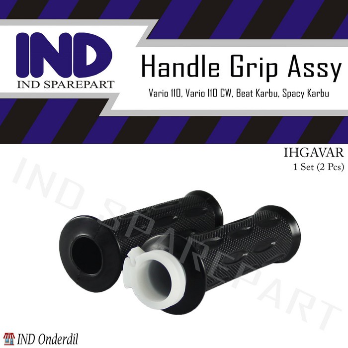 IND Onderdil Handle-Hand Grip Assy-Handfat-Handpad-HandGrip Beat Karbu/Spacy/Scoopy