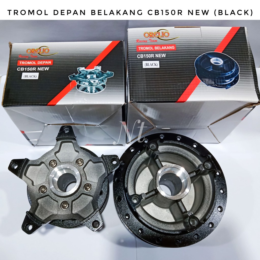 Tromol depan belakang Hitam CB150R New