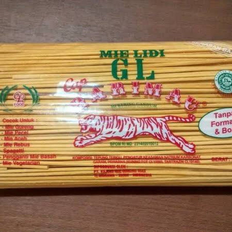 

Mie Lidi Medan/ Mie Gomak 500 gr