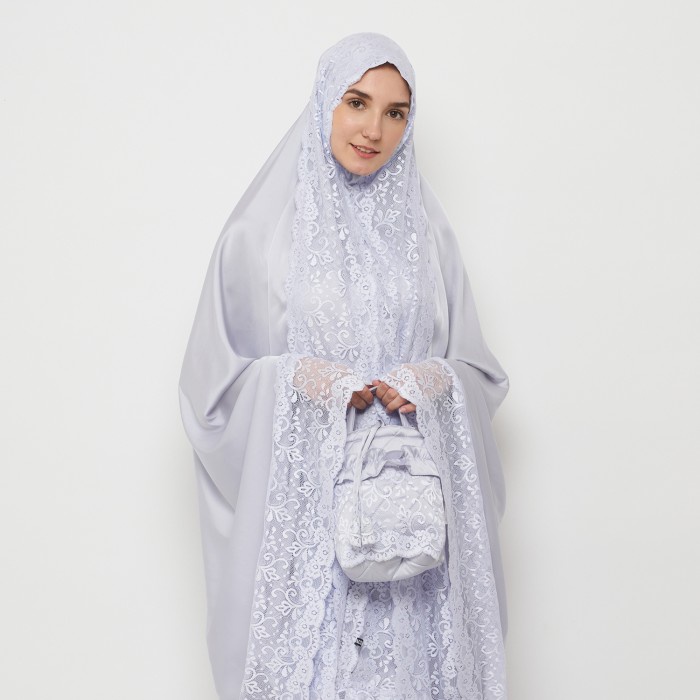 Mukena Armani Silk Premium ALFAUZIcollection / Mukena Armani Premium 4