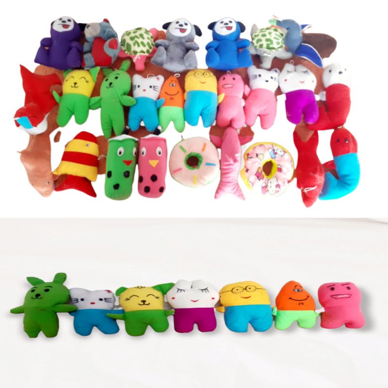 Capit 1Bal Isi 100/ Boneka Capit Murah Buat Mesin Capit