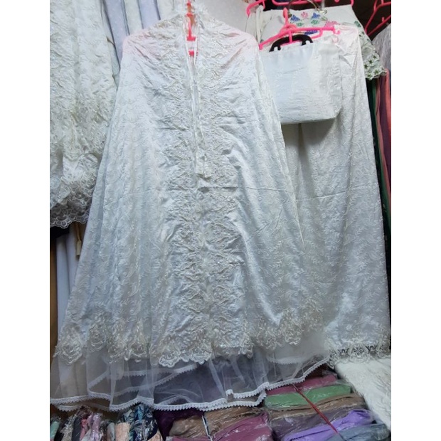 Mukena sutra paris ori Payet KD