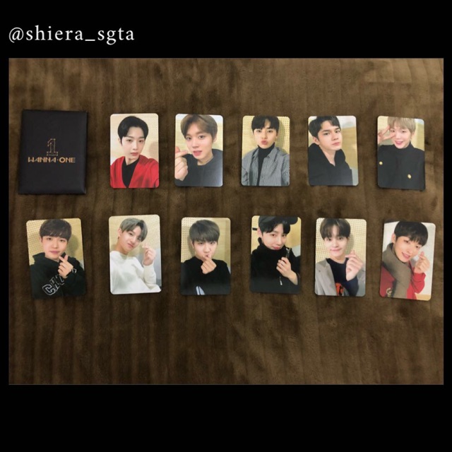 WANNA ONE MD SPECIAL PHOTOCARD [kang daniel, ong seongwoo, minhyun, baejin, woojin, jisung, etc]