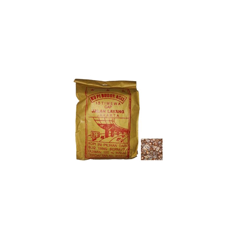 

Kopi Bubuk Arabica Lampung | "Cap Jalan Layang" | 250 Gram