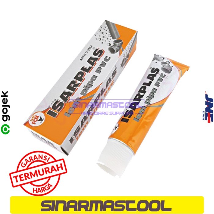 

Lem Pipa Isarplas Tube 45gram (Kartonan) 144Pcs