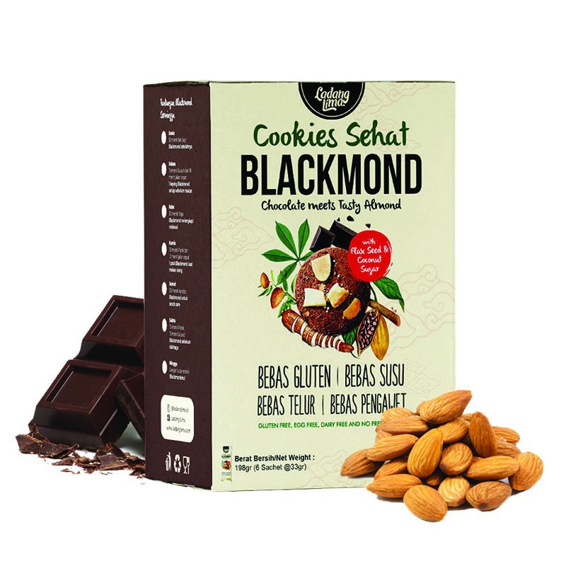 

Ladang Lima Blackmond Cookies [Sachet]