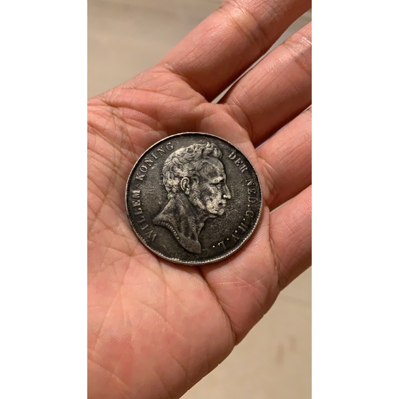 Koin Kuno Willem Koning 1820-1898