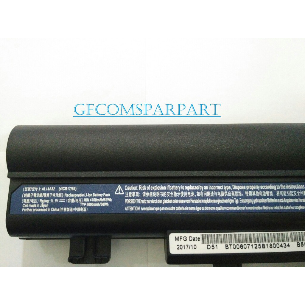 ORIGINAL BATERAI ACER E5-511  E5-521 E5-531  E5-551 E5-571 E5-572 series Extensa 2509 Extensa 2510