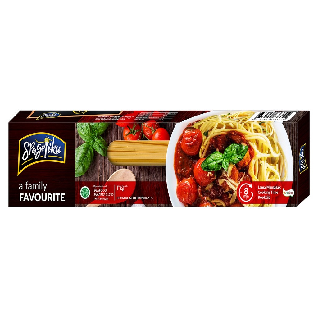 

Sphageti Spagetiku Pasta 1kg Sphagetti Spageti