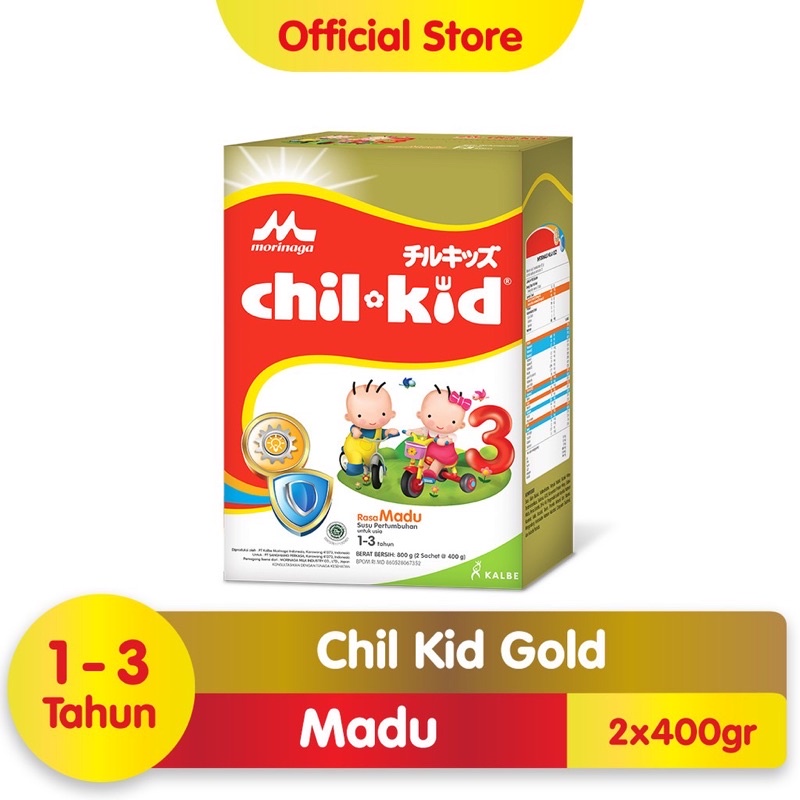 MORINAGA CHIL KID 3 MADU