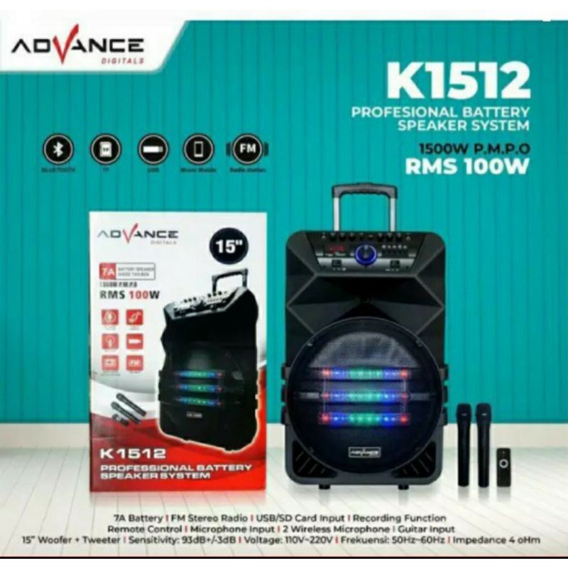 speaker advance 1512