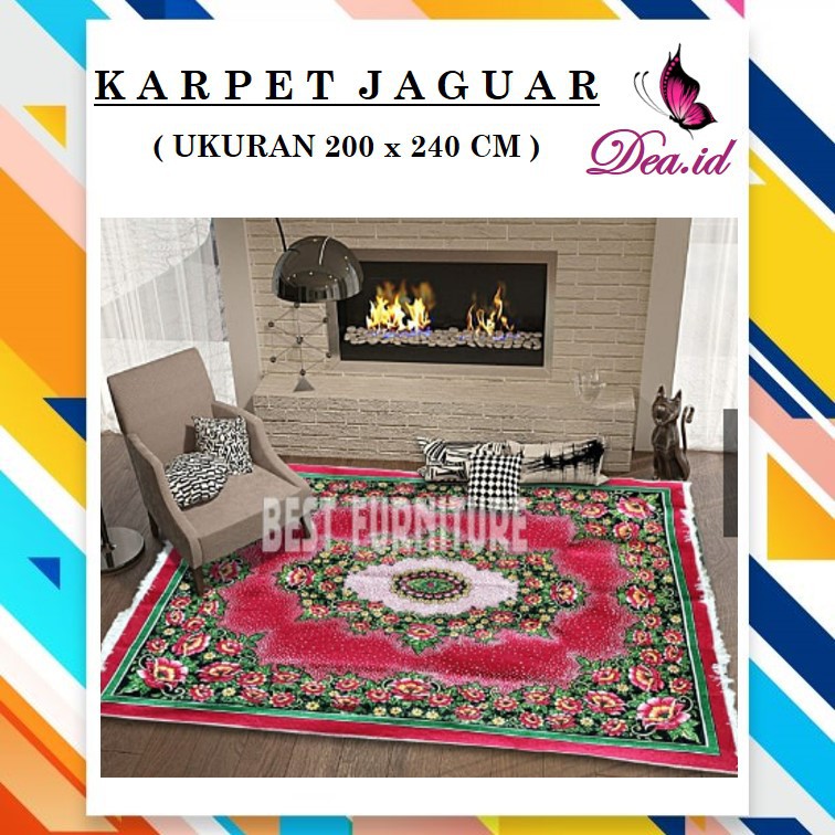 [DEASHOP] KARPET PERMADANI JAGUAR - KARPET JAGUAR BERKUALITAS UKURAN 200 x 240 CM