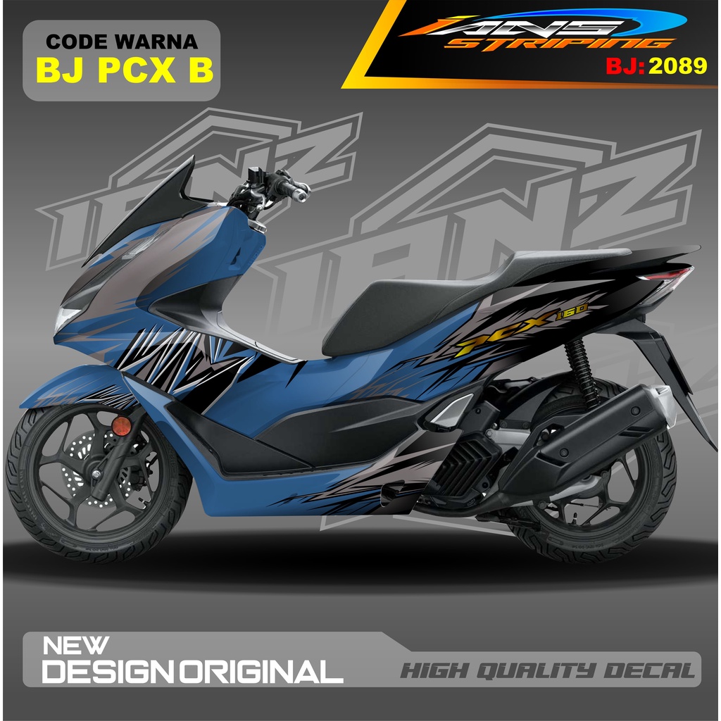 DECAL STIKER FULL BODY PCX 150 / DECAL STICKER MOTOR HONDA PCX 160 / STIKER FULL BODY PCX HIGH QUALITY / STIKER MOTOR