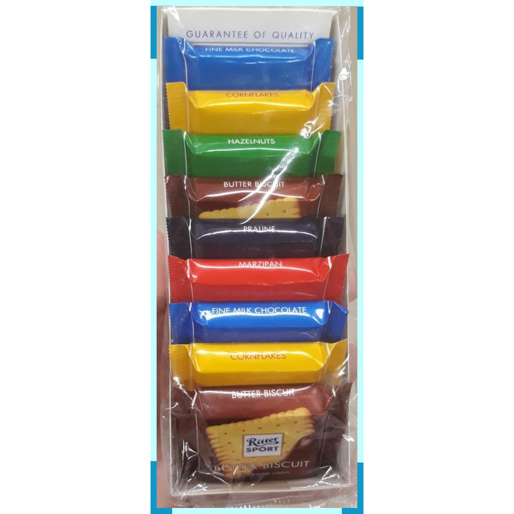 

Ritter sport mini chocolates isi 9
