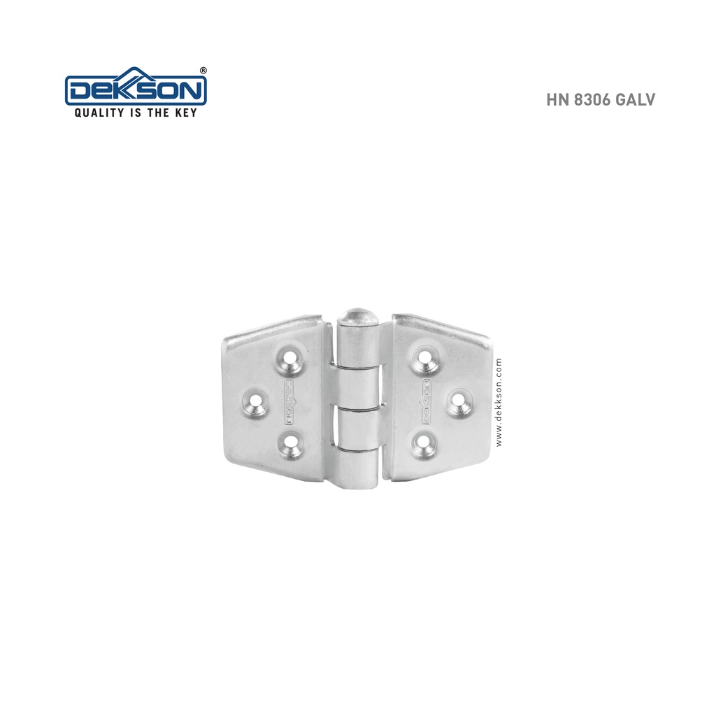 DEKKSON -  ENGSEL TENGAH DEKKSON HN 8306 (57MM) GALV/AKSESORIS PINTU DORONG/LIPAT