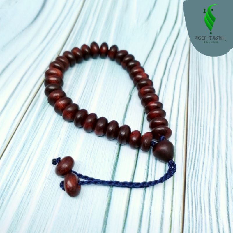 Gelang Kayu Walikukun Original pipih dan bulat