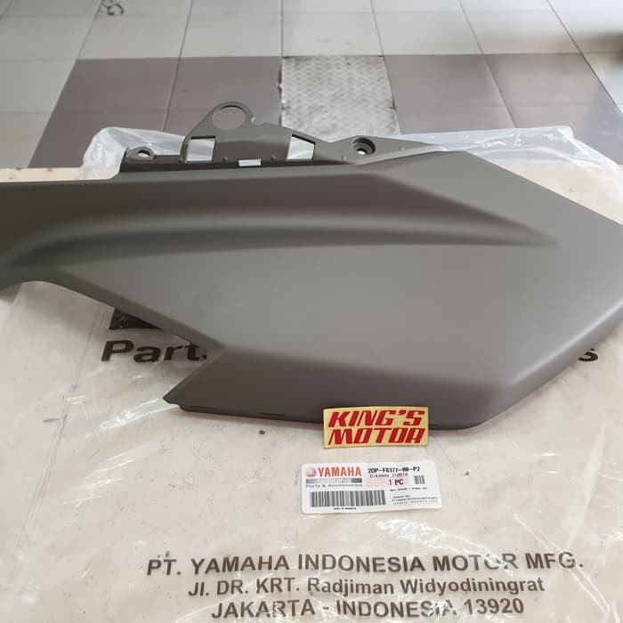 BODY COWLING, COVER LAMPU DEPAN NMAX ASLI ABU ABU KIRI YAMAHA