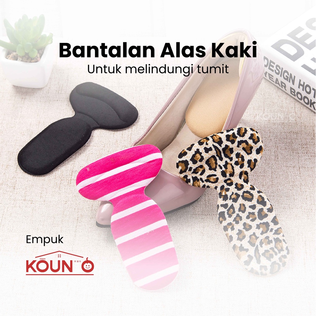 Bantalan Pelindung Tumit Dan Mata Kaki T-Shaped Insole Shoes Pad