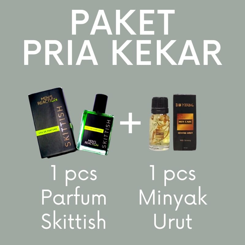 Parfum Men's Reaction Skittish Farfum Pria Parfume Parfum Original