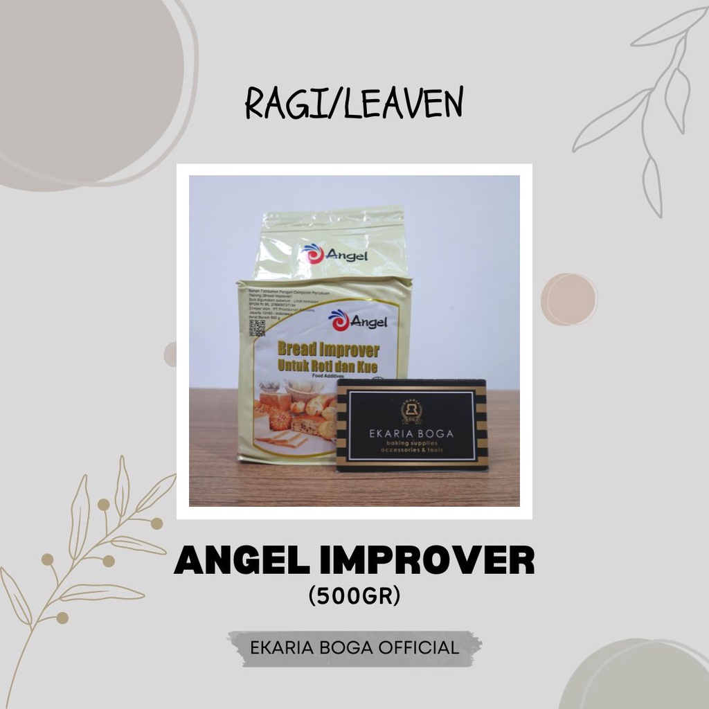 

RAGI | BREAD IMPROVER | PELEMBUT KUE DAN ROTI | ANGEL IMPROVER 500GR