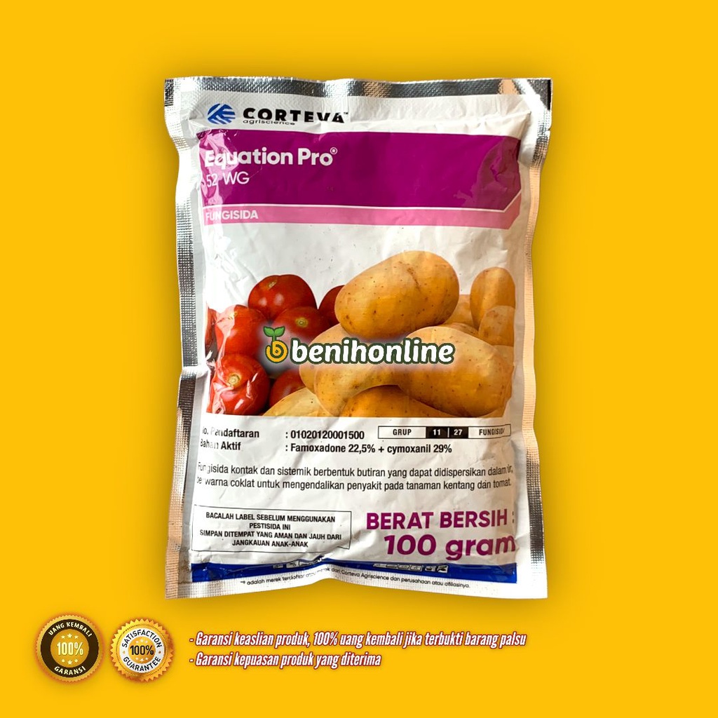 FUNGISIDA - EQUATION PRO 52 WG - 100 gram - corteva dupont zorvec