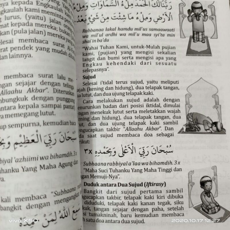 BUKU TUNTUNAN SHALAT UKURAN A5 PUSTAKA NUUN