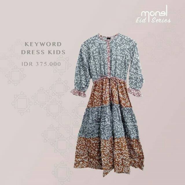 Keyword dress kids by monel